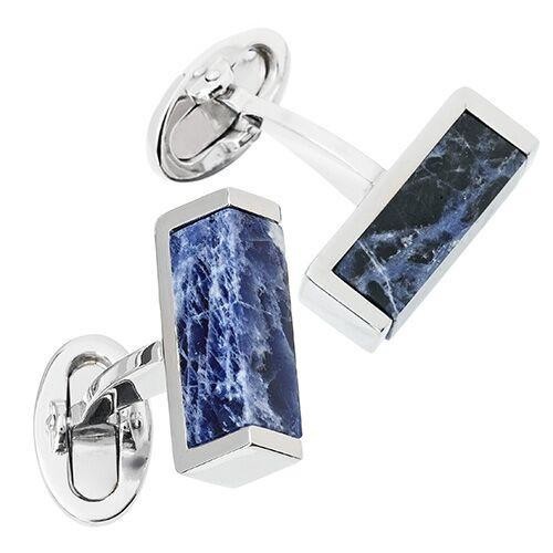 Gemstone Slice Cufflinks