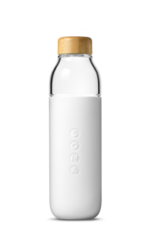 Glass Water Bottle