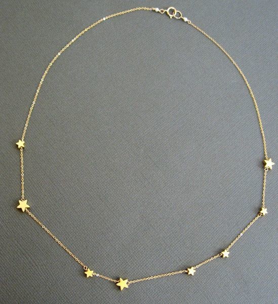 Gold Star necklace