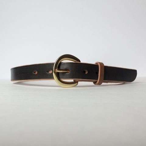 Leather belt