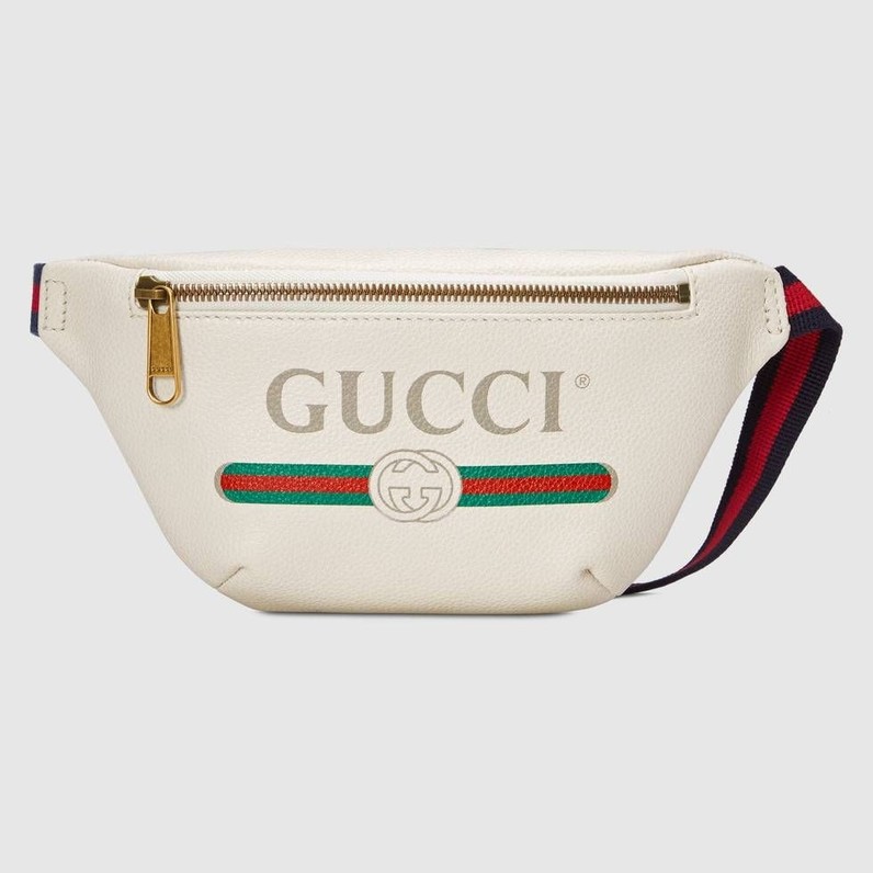 Gucci - Gucci Print small belt bag