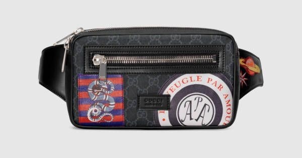 Gucci Night Courrier soft GG Supreme belt bag