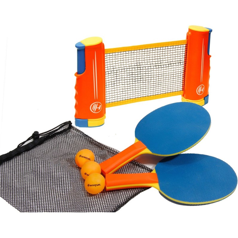 Portable table tennis game