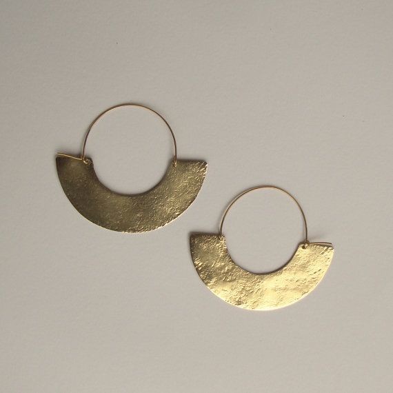Hoops african earrings