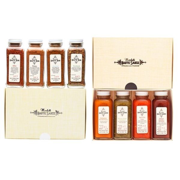 Hot Sauce & Spice Rub Gift Set