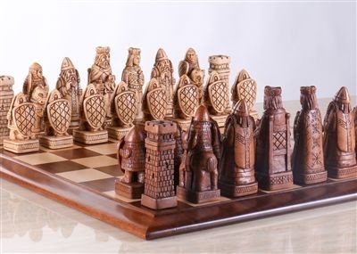 House of Hauteville Chess Set and Board Combo
