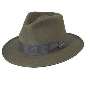 Indiana Jones Fur Felt Fedora Hat