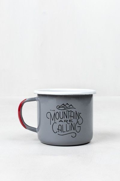 John Muir Enamel Steel Mug