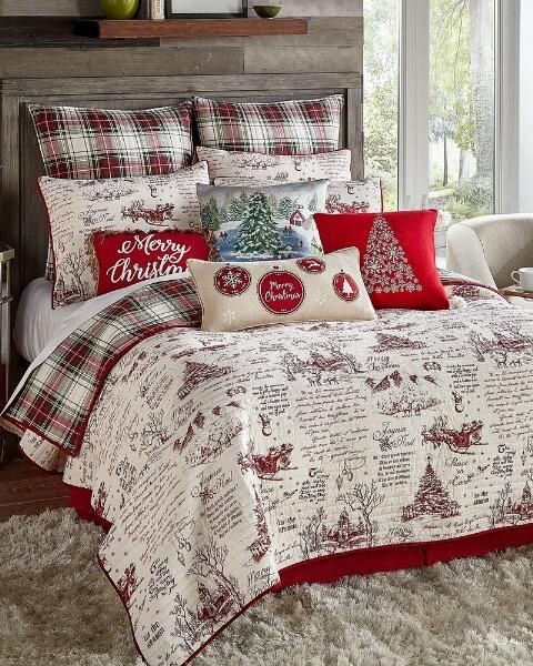 Joyeux Noel Luxury Quilt