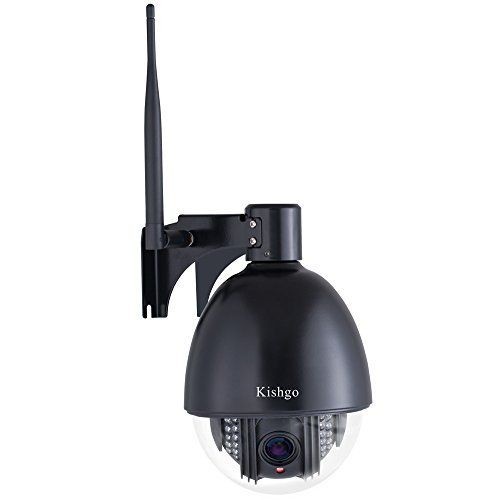Kishgo Outdoor PTZ Wireless IP Security Camera