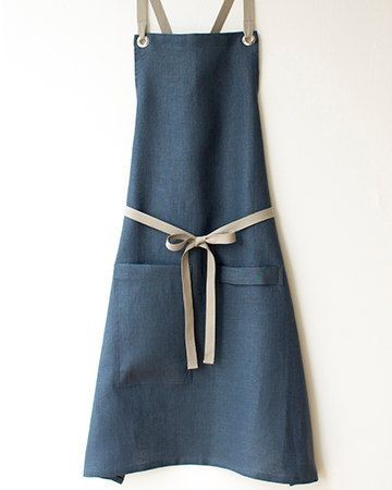Kitchen Apron - Slate-Blue