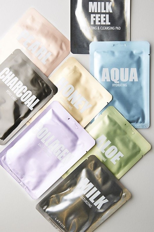 Lapcos Metallic Sheet Mask Set