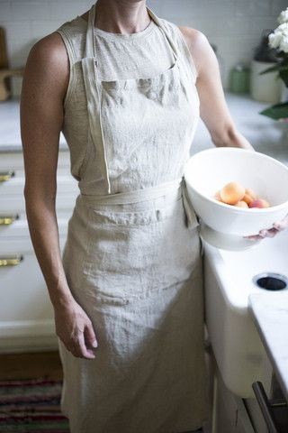 Laundered Linen Apron