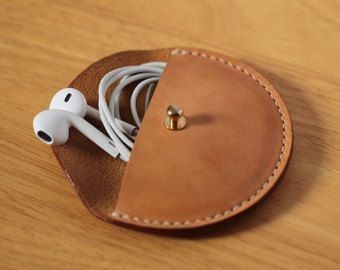 Leather Earphone case