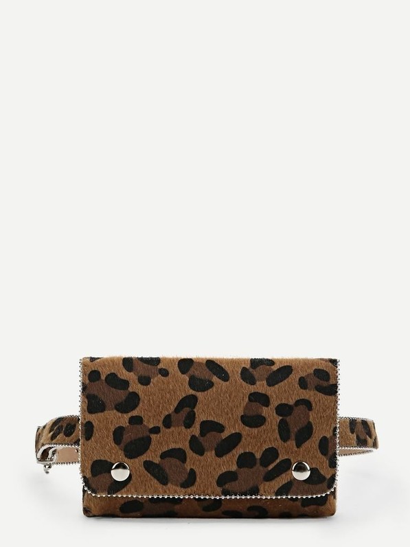 Leopard Pattern Bum Bag