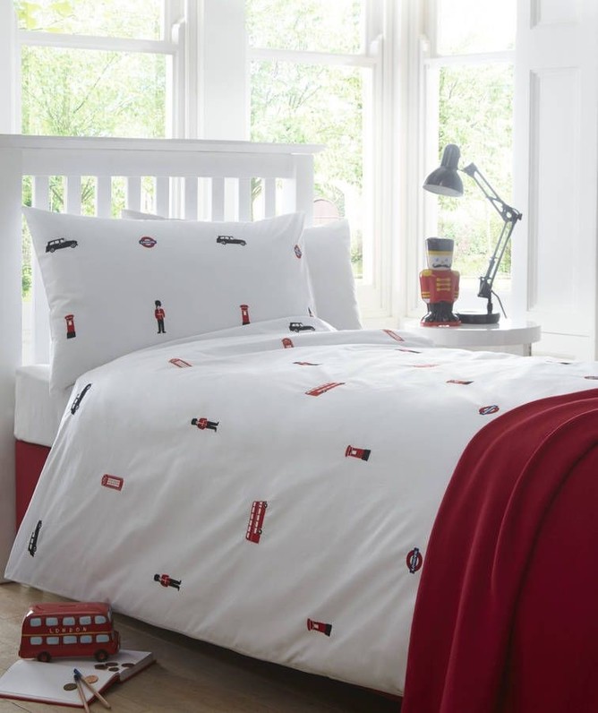 London Embroidered Bed Linen