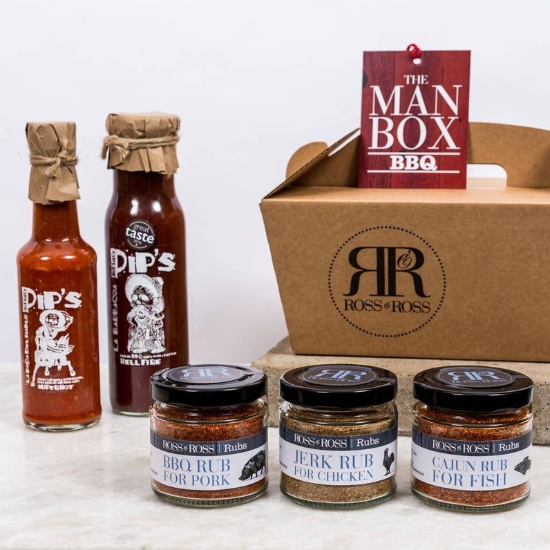 Man Box Spicy Bbq Gift Box