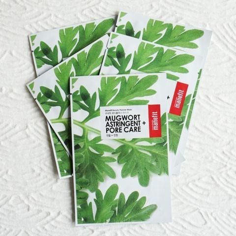 Manefit Beauty Planner Mugwort Sheet Mask Set