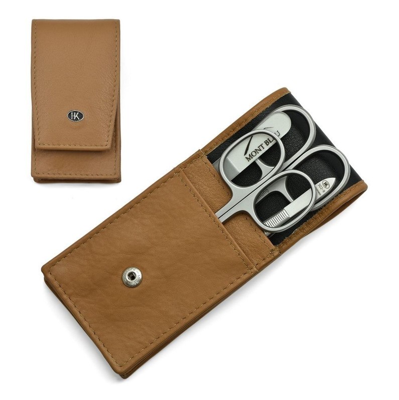 Manicure Set with nail file Amalfi Leather