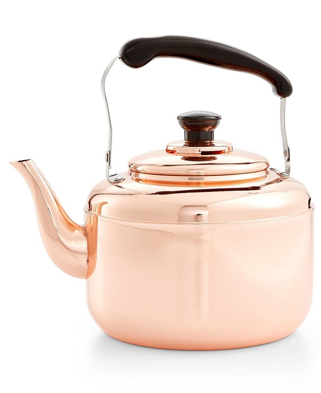 Martha Stewart Collection Heirloom Copper Tea Kettle