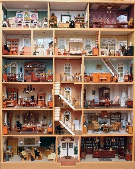 MDF BAUSATZ - GROSSES STADTHAUS