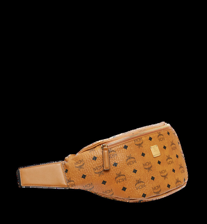 Medium Stark Belt Bag in Visetos Cognac