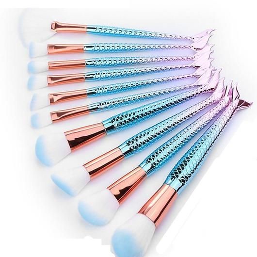 Mermaid Makeup Brushes