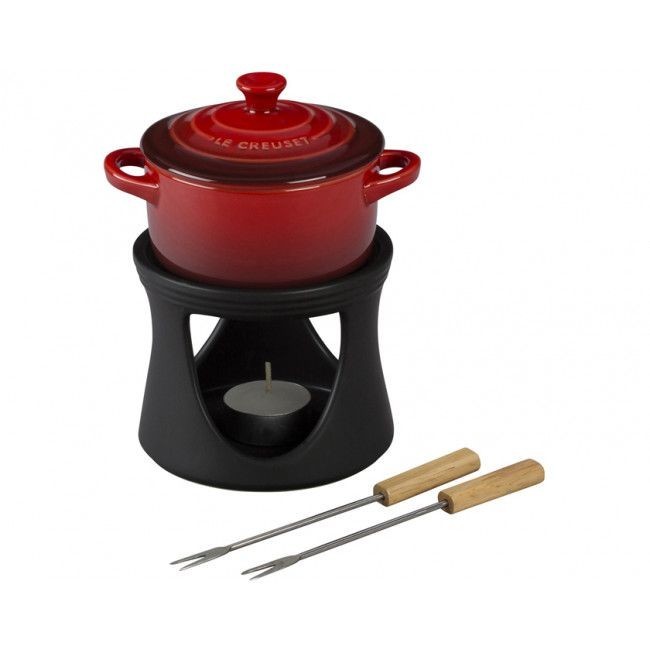 Mini Cocotte Fondue Set  Le Creuset