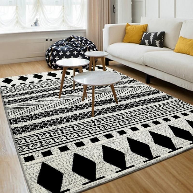 Modern Tribal Geometric Rug