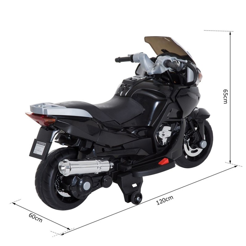 Moto scooter électrique enfants 12 V rouge