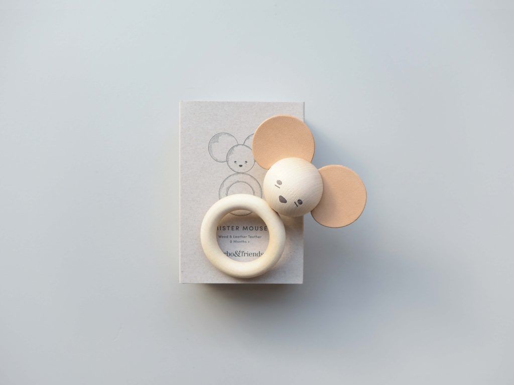 Mr Mouse Teether - Garbo&Friends