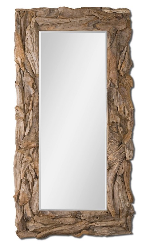 Natural Teak Root Mirror