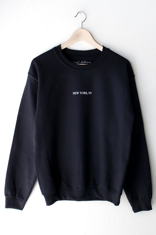 New York, NY Oversized Sweatshirt