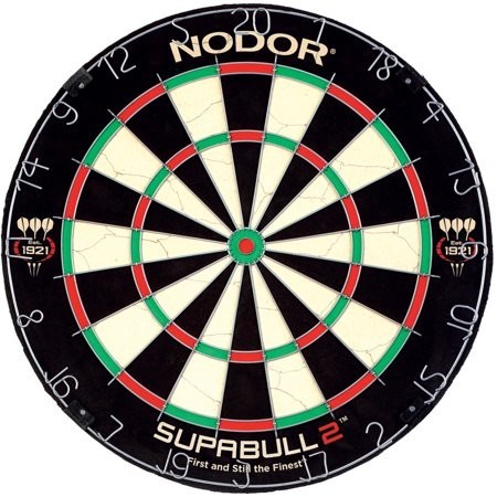 Nodor SupaBull2 Bristle Dartboard Equipped