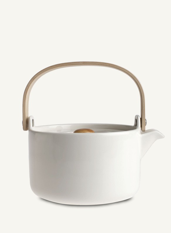 Oiva teapot - white