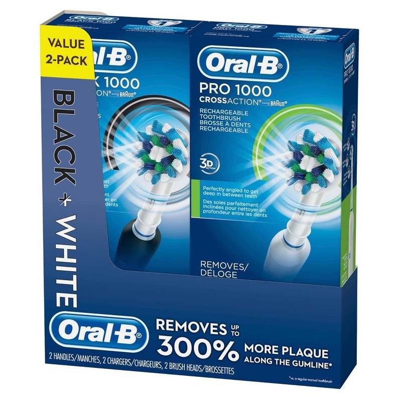 Oral B Pro 1000 Rechargeable Electric Toothbrush