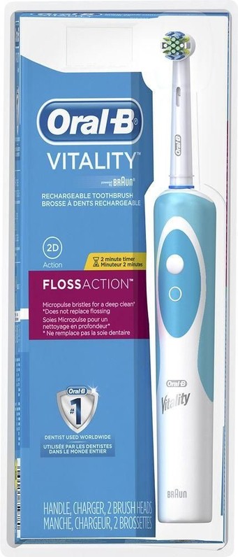Oral-B - Vitality Electric Toothbrush - Blue/white