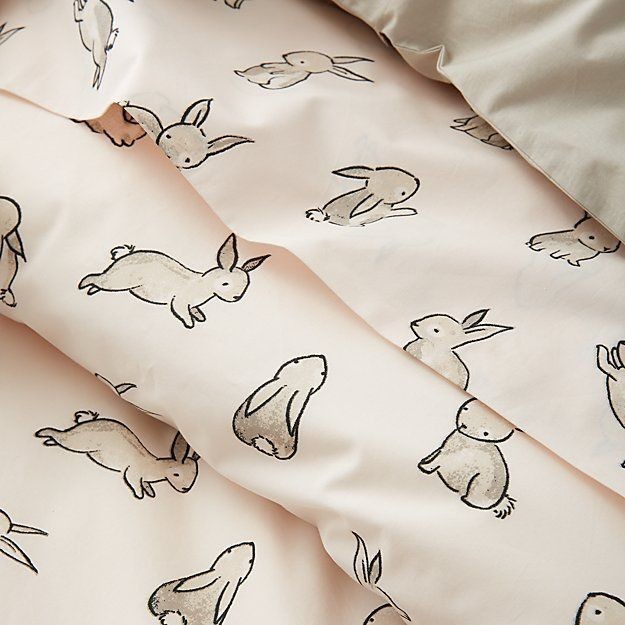 Organic Bunny Pillowcase
