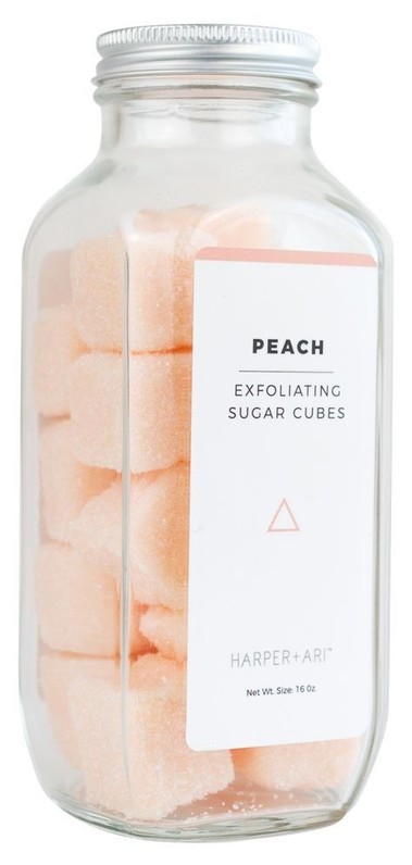 Peach Sugar Scrub Cubes