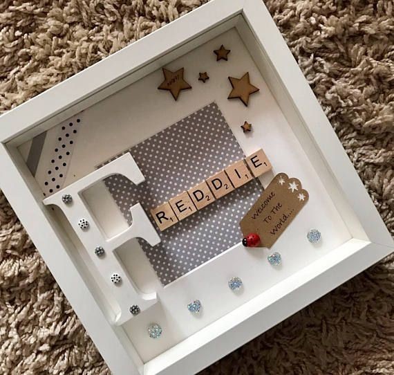 Personalised name photo frame