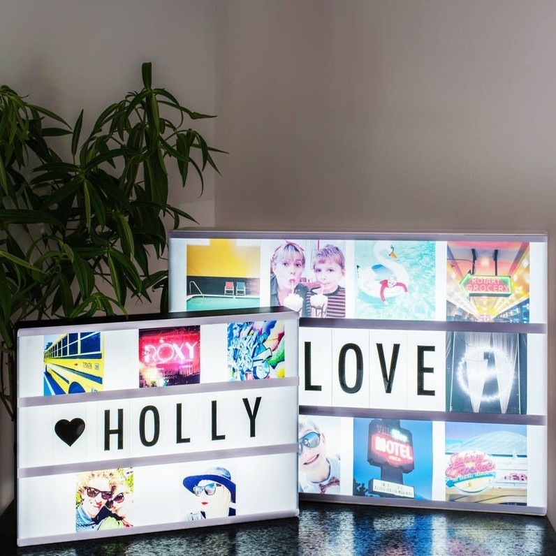 Personalised Photo Cinema Lightbox