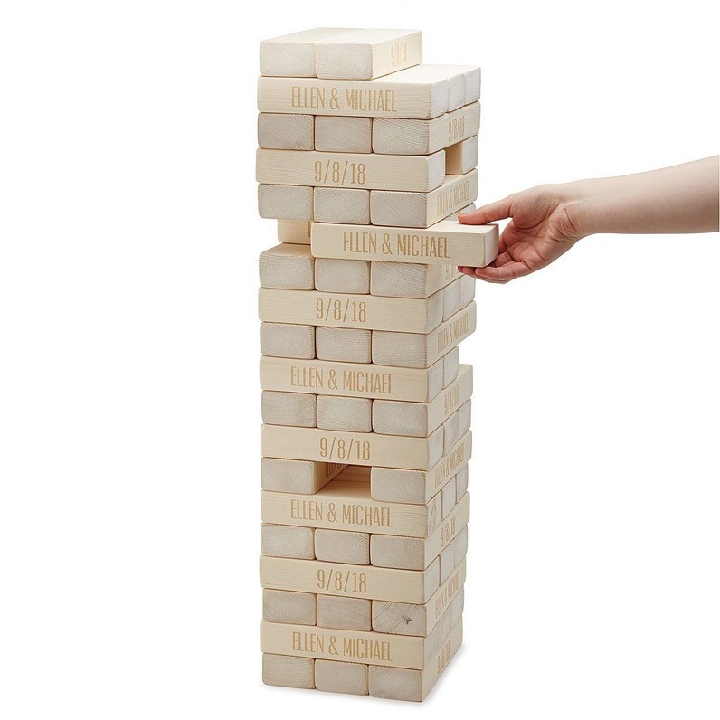 Personalized Giant Tumble Tower