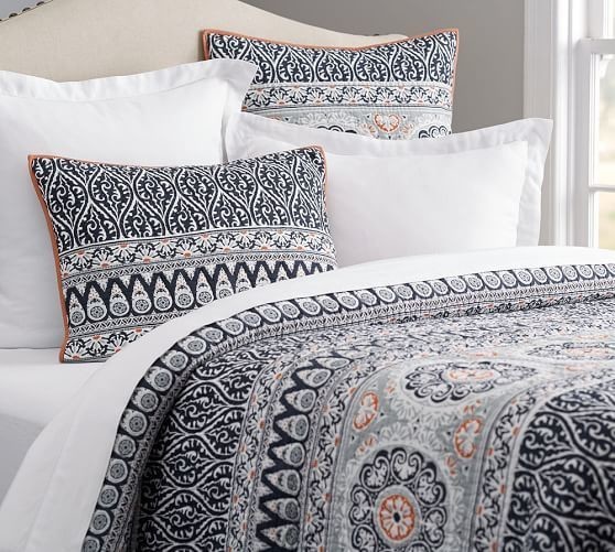 Pia Medallion Quilt & Sham