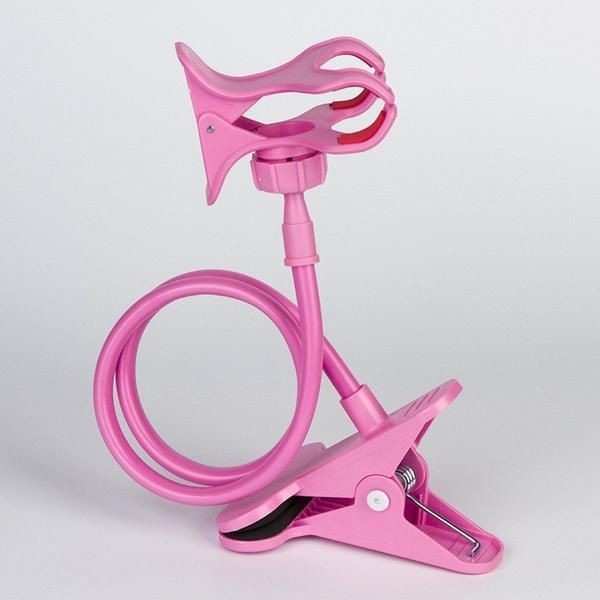 Pink Flexible Gooseneck Phone Holder