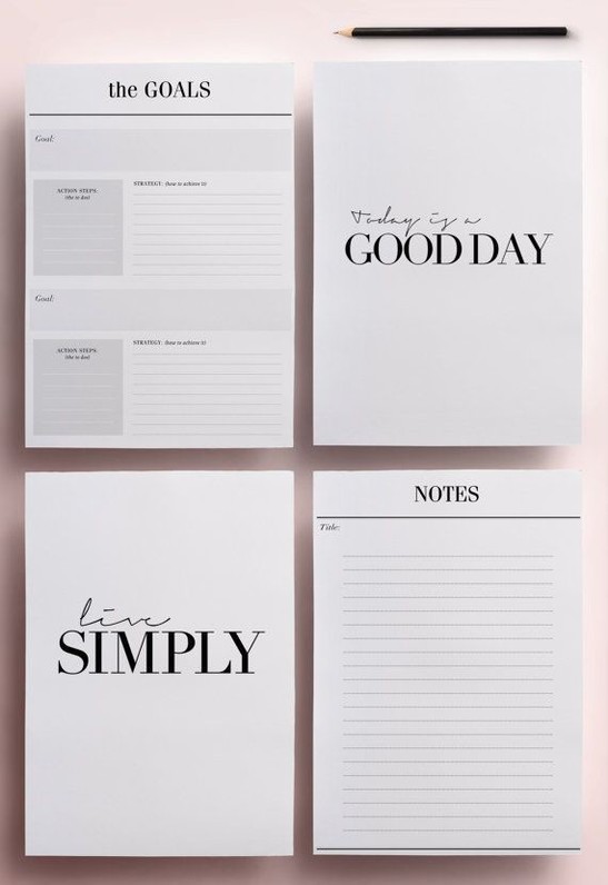Planner Printable A5 Pack
