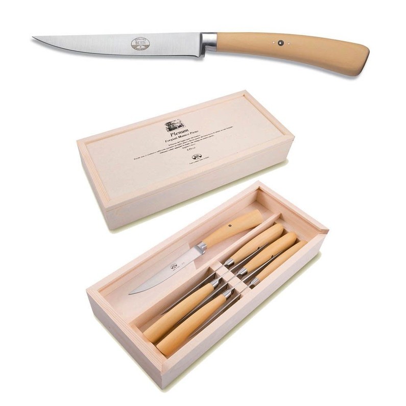 Plenum Boxwood Steak Knives Set of 6