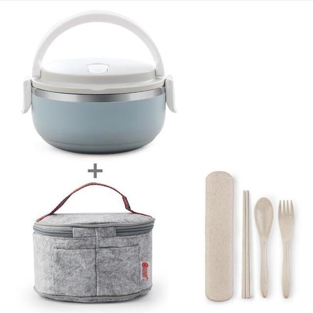 Portable Stainless Steel Japanese Bento Box