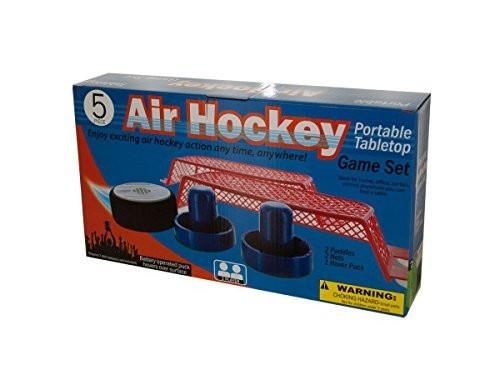 Portable Tabletop Air Hockey Game Set