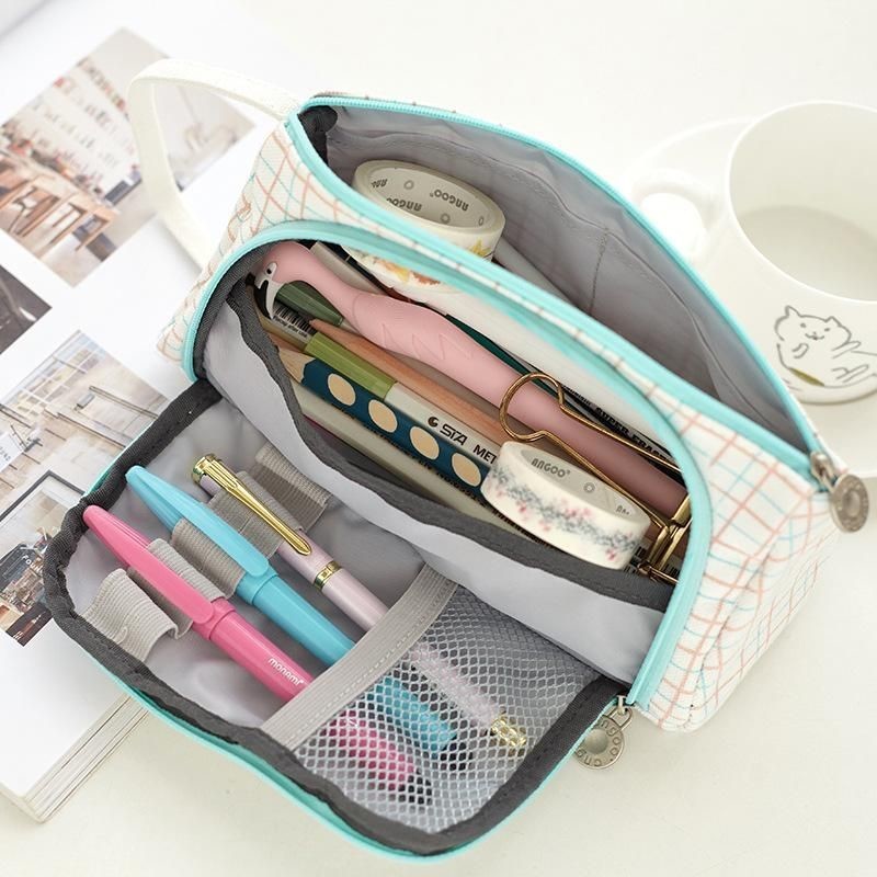 Pouched Stationery Organiser Pencil Case