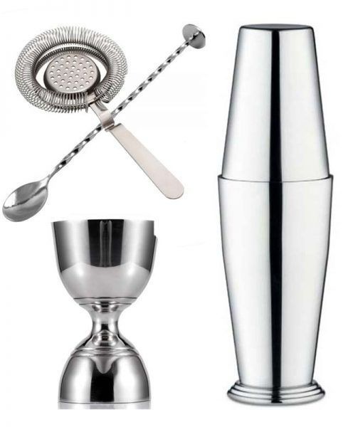 Premium Mirror Cocktail Kit - 4 Piece